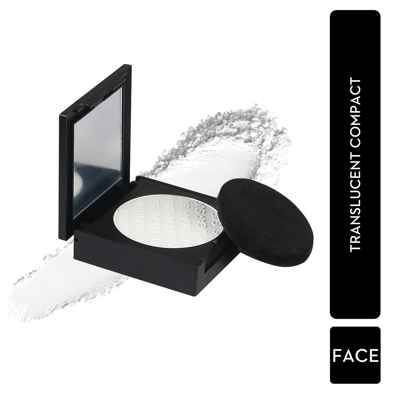 Buy SUGAR Cosmetics - Powder Play - Translucent Compact - For Matte Finish Skin, Highlight or Subtle Baking - Oil-Controlling, Smooth Application, Long Lasting - Purplle