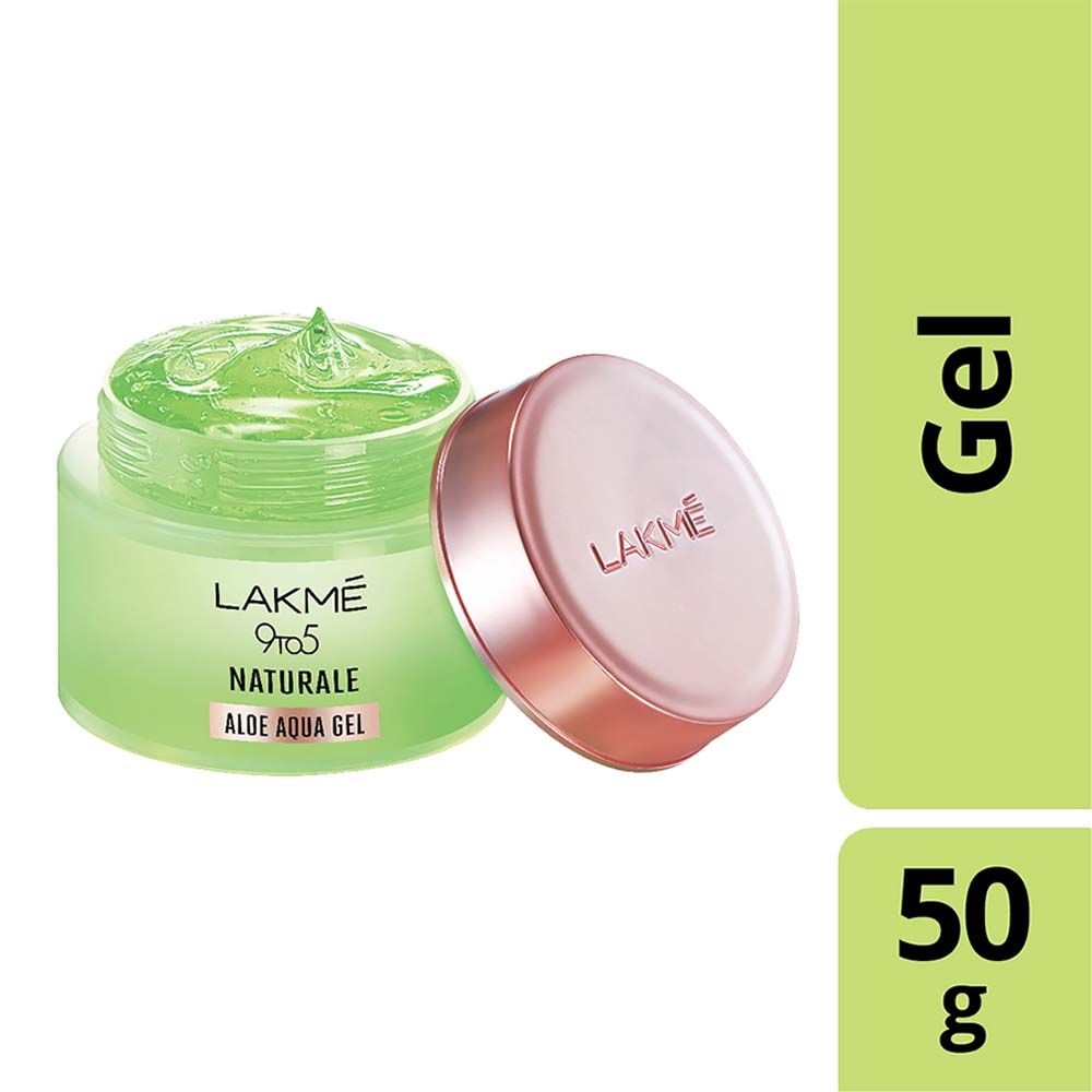 Buy Lakme 9 To 5 Naturale Aloe Aqua Gel (50 g) - Purplle