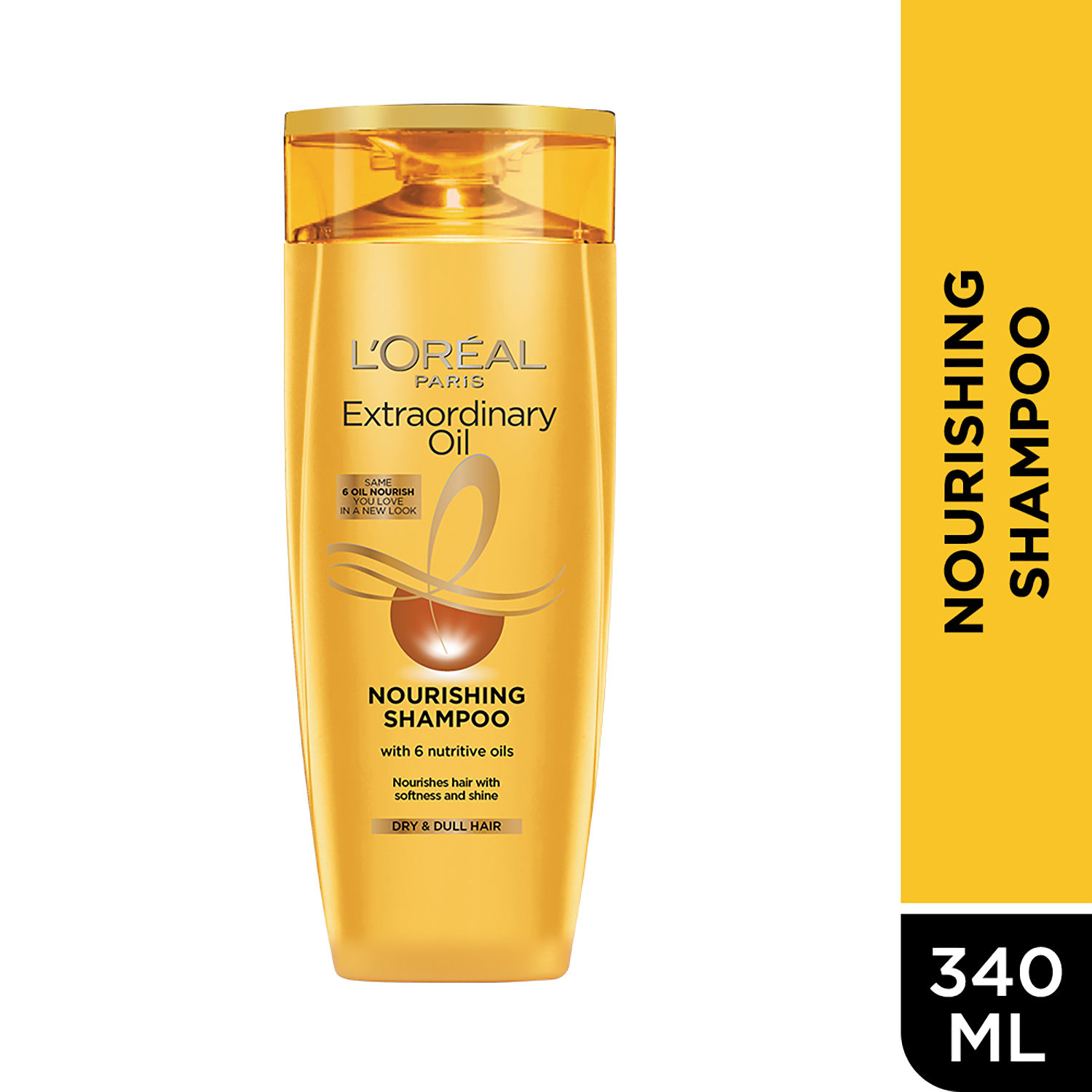 Buy L'Oreal Paris 6 Oil Nourish Shampoo (340 ml) - Purplle