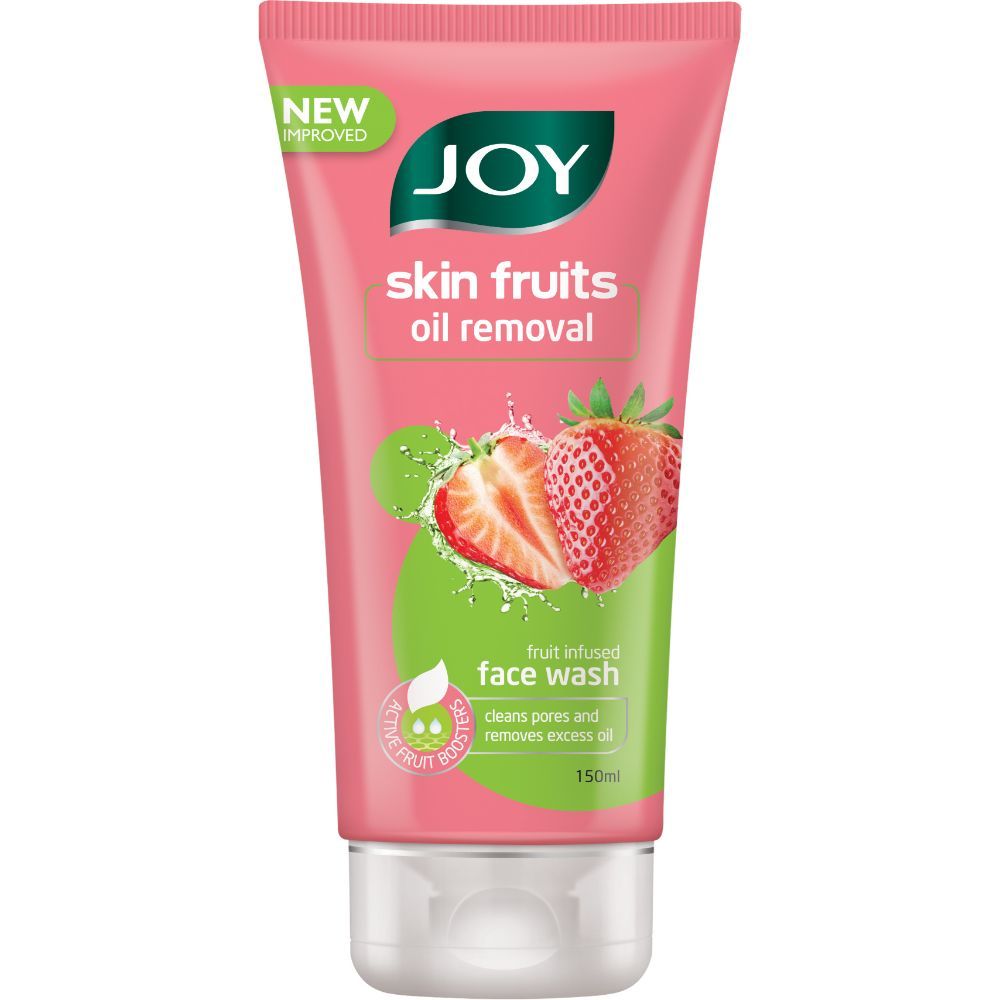 Buy Joy Skin Fruits Oil Removal Strawberry Face Wash (150 ml) - Purplle