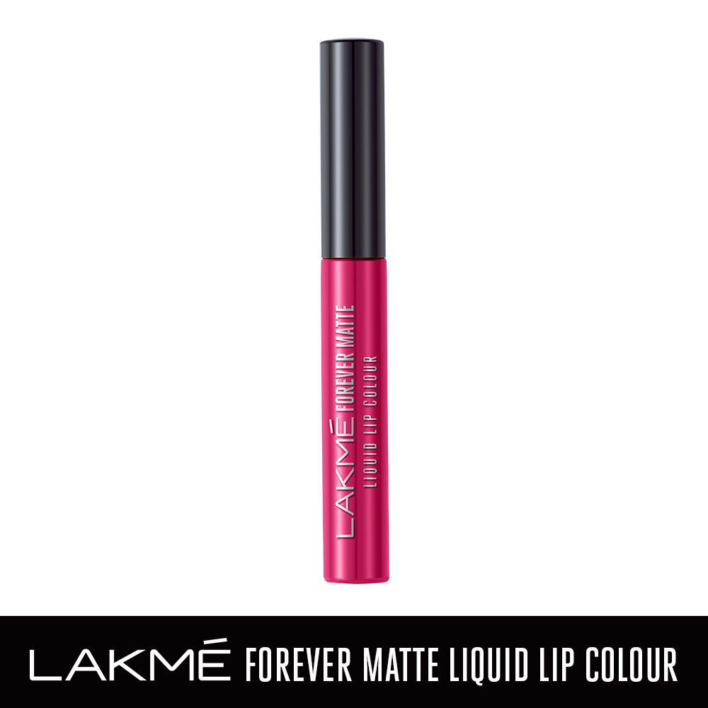 Buy Lakme Forever Matte Liquid Lip 32 Pink Floss - Purplle