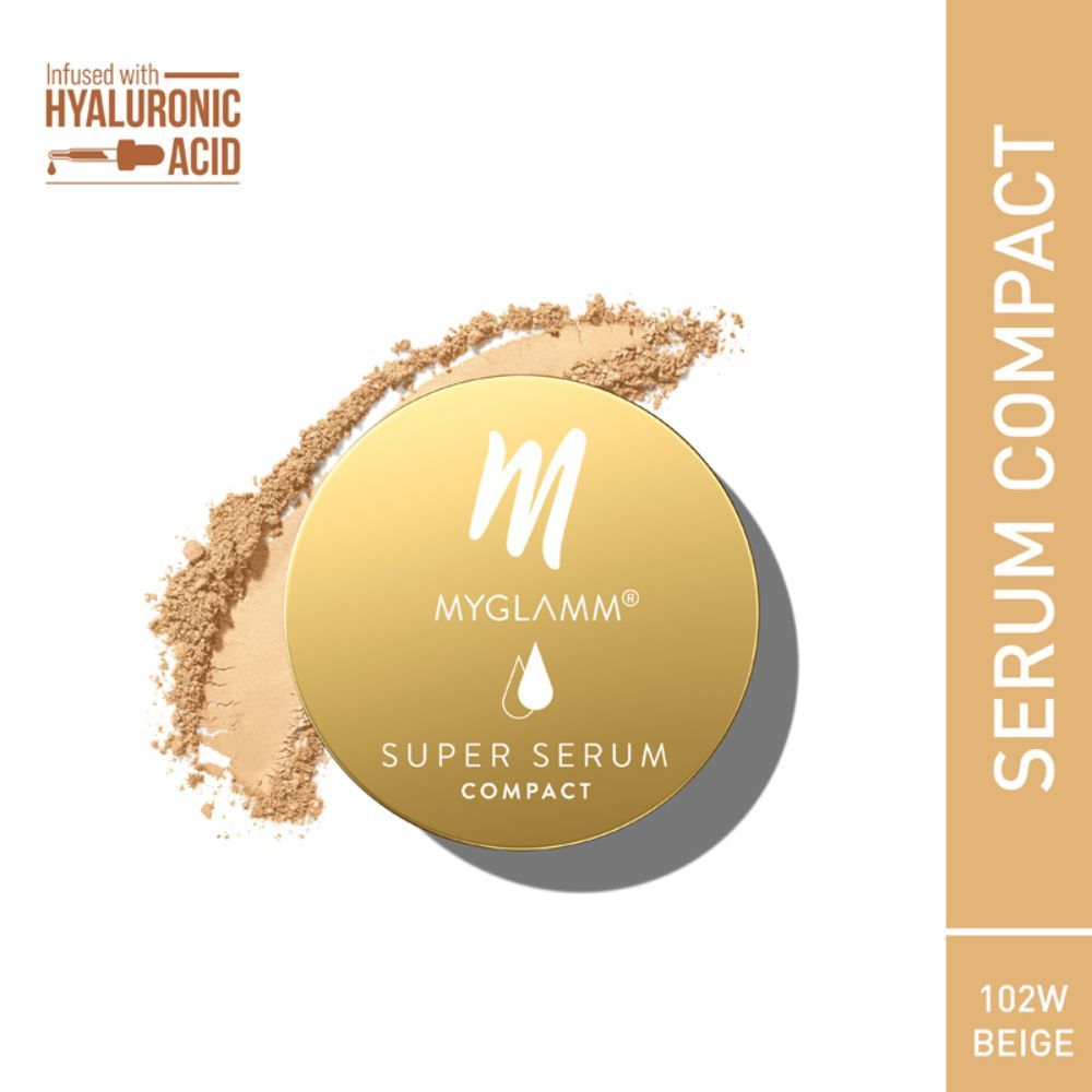 Buy MyGlamm Super Serum Compact -102W Beige (9 g) - Purplle