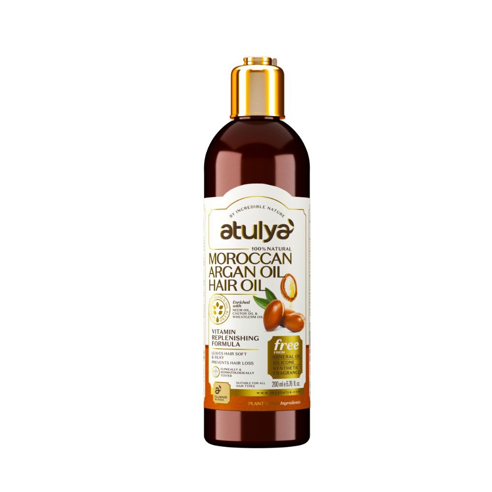 Buy Atulya Moroccon Argan oil Hair Oil - Purplle