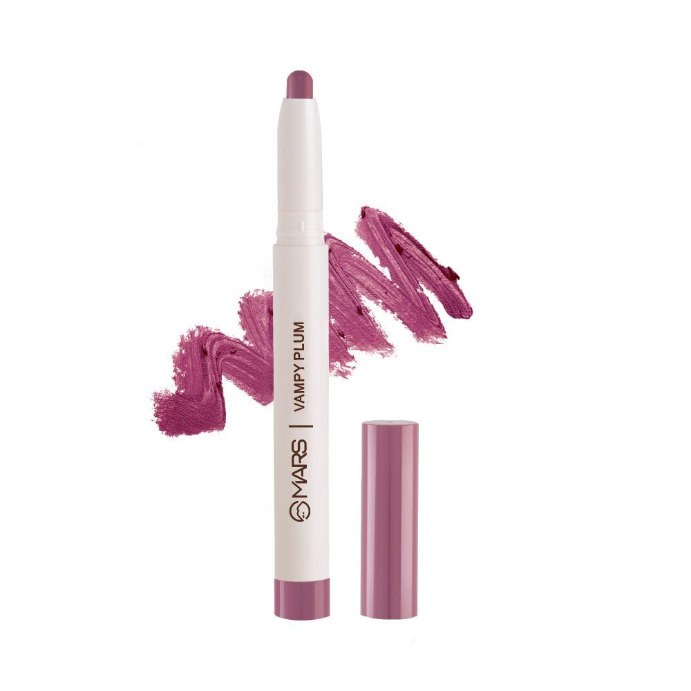 Buy MARS Poppins Lip Crayon - Vampy Plum (1.3 g) - Purplle