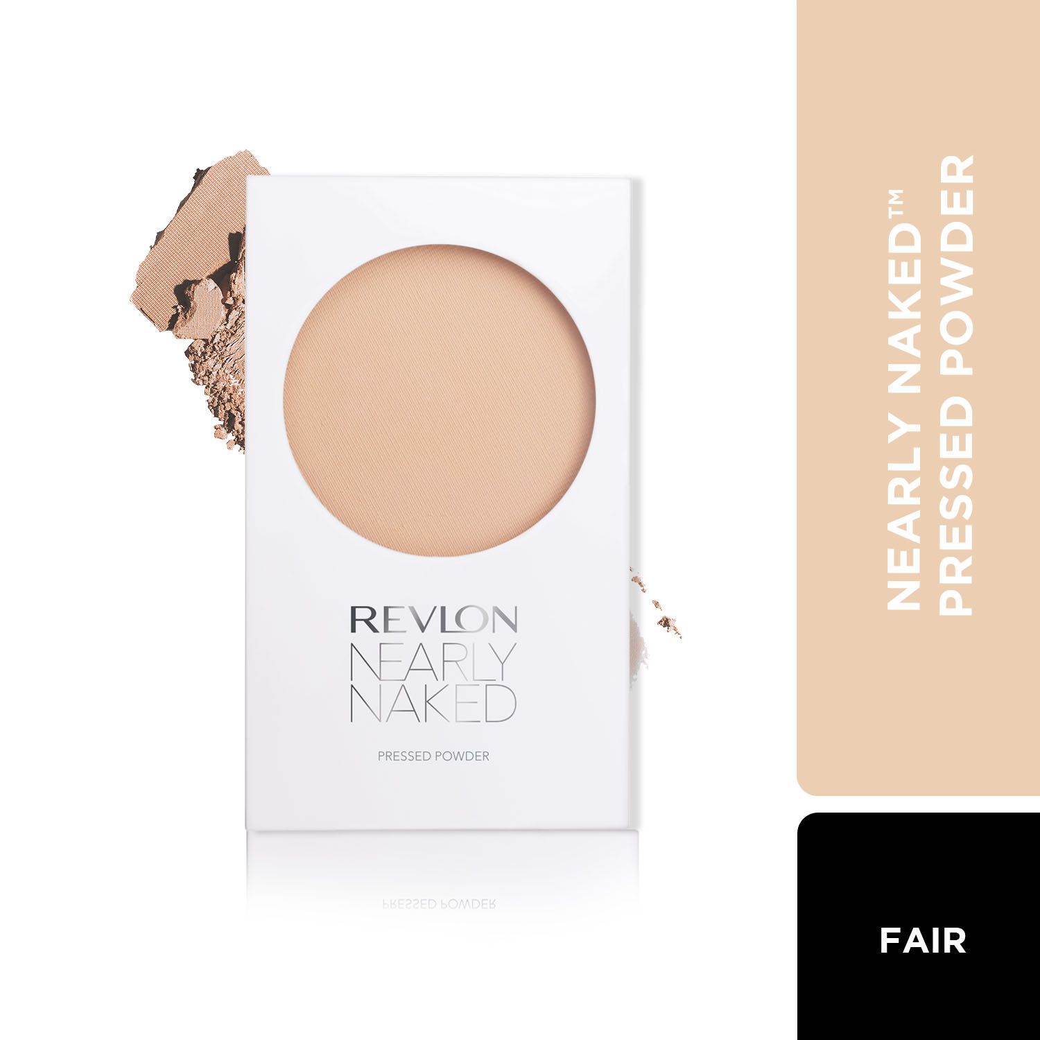 Buy Revlon Nearly Naked Pressed Powder - Fair - Purplle