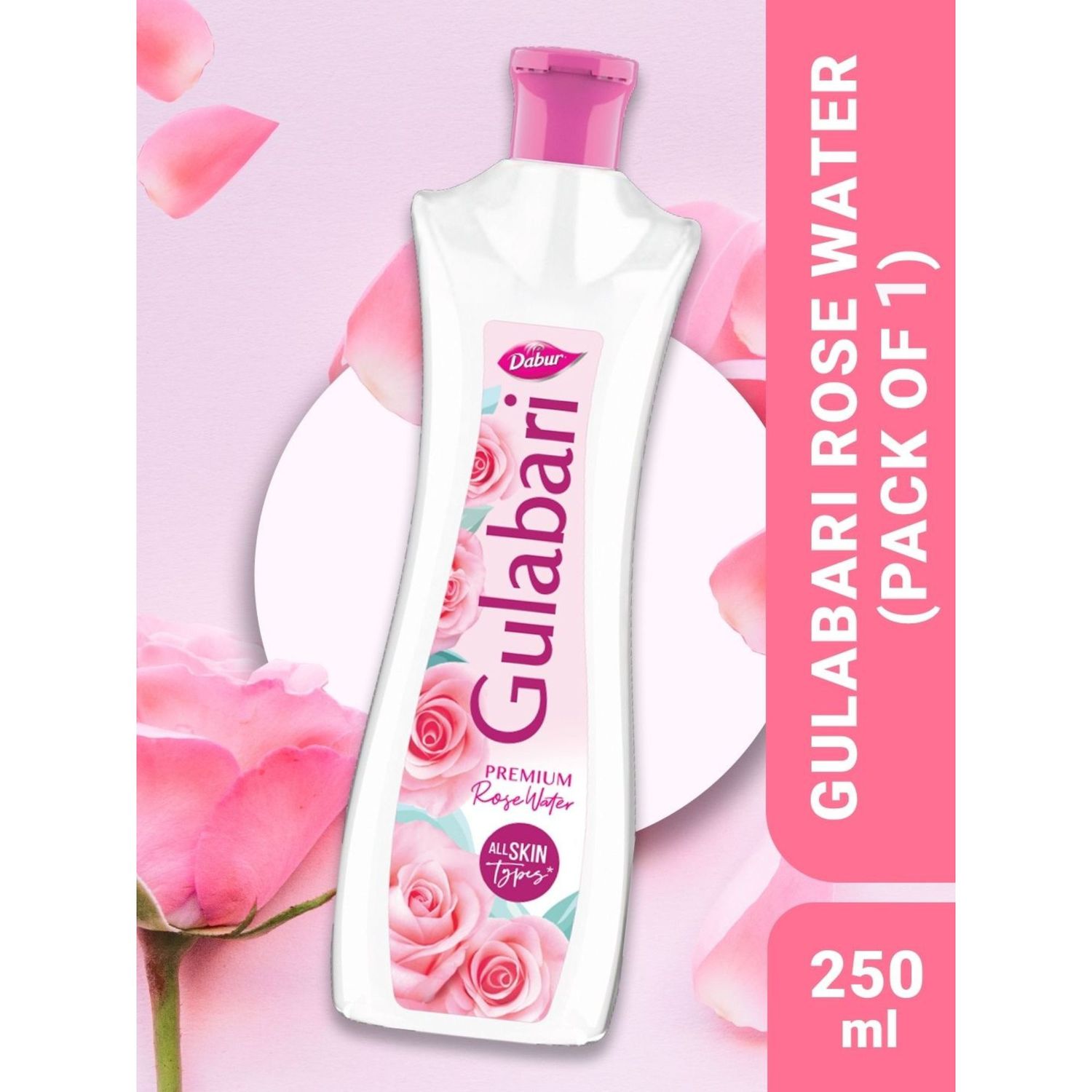 Buy Dabur Gulabari Premium Rose Water - 250ml | For All Skin Types - Purplle