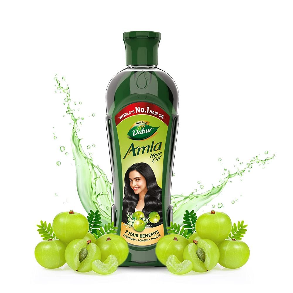Buy Dabur Amla Hair Oil for Long, Healthy and Strong Hair, 450ml - Purplle