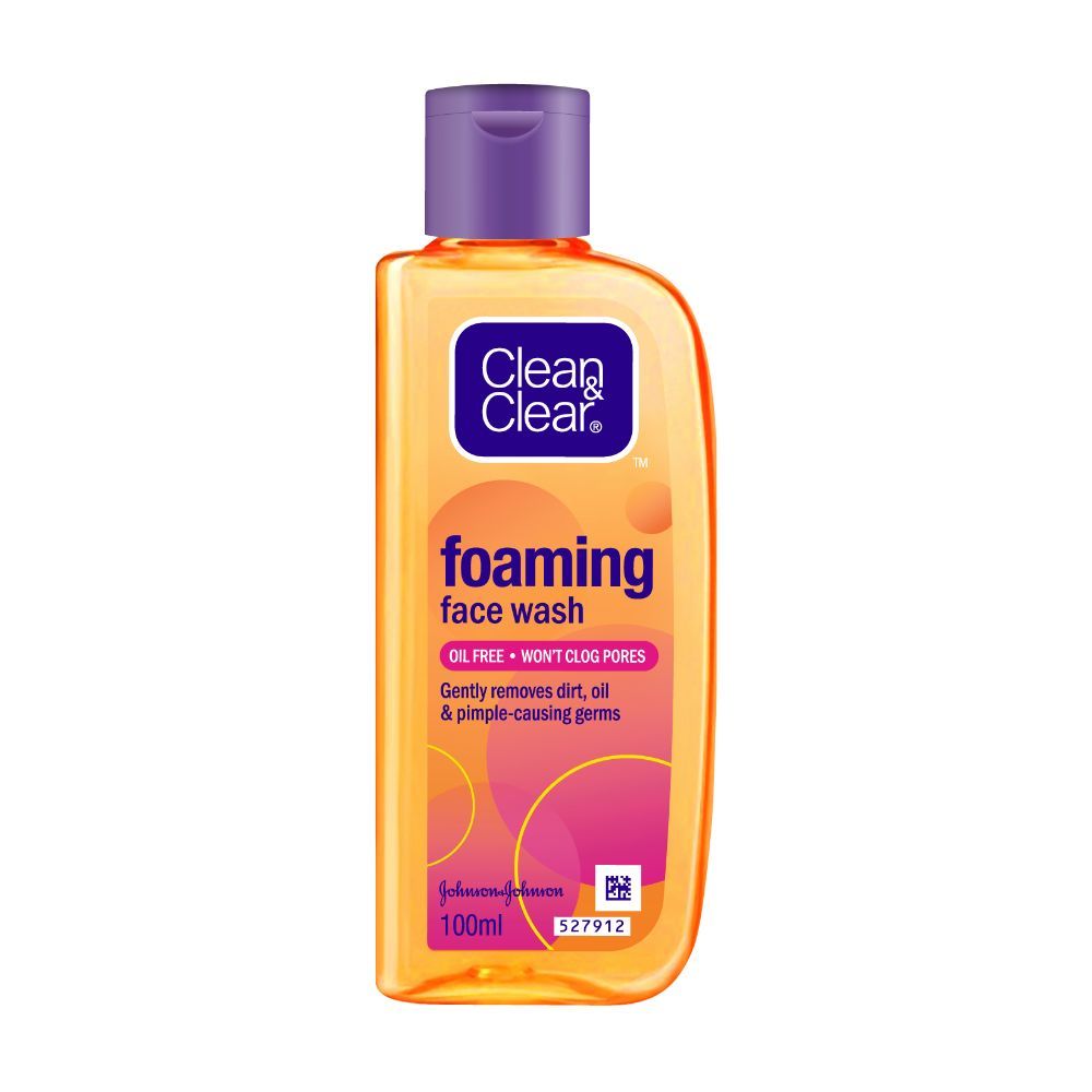 Buy Clean & Clear foaming face Wash 100 ml - Purplle