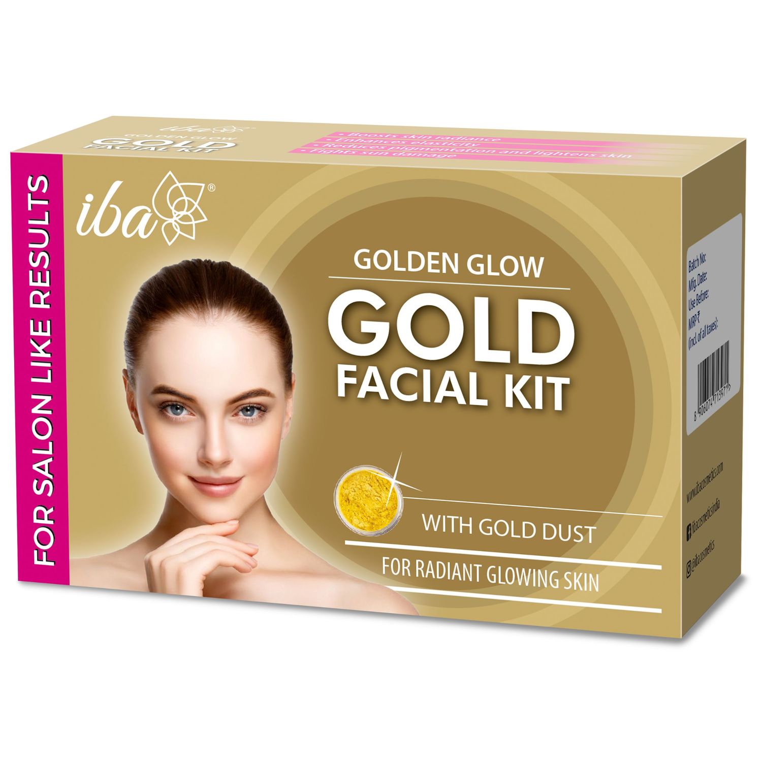Gold facial sales kit