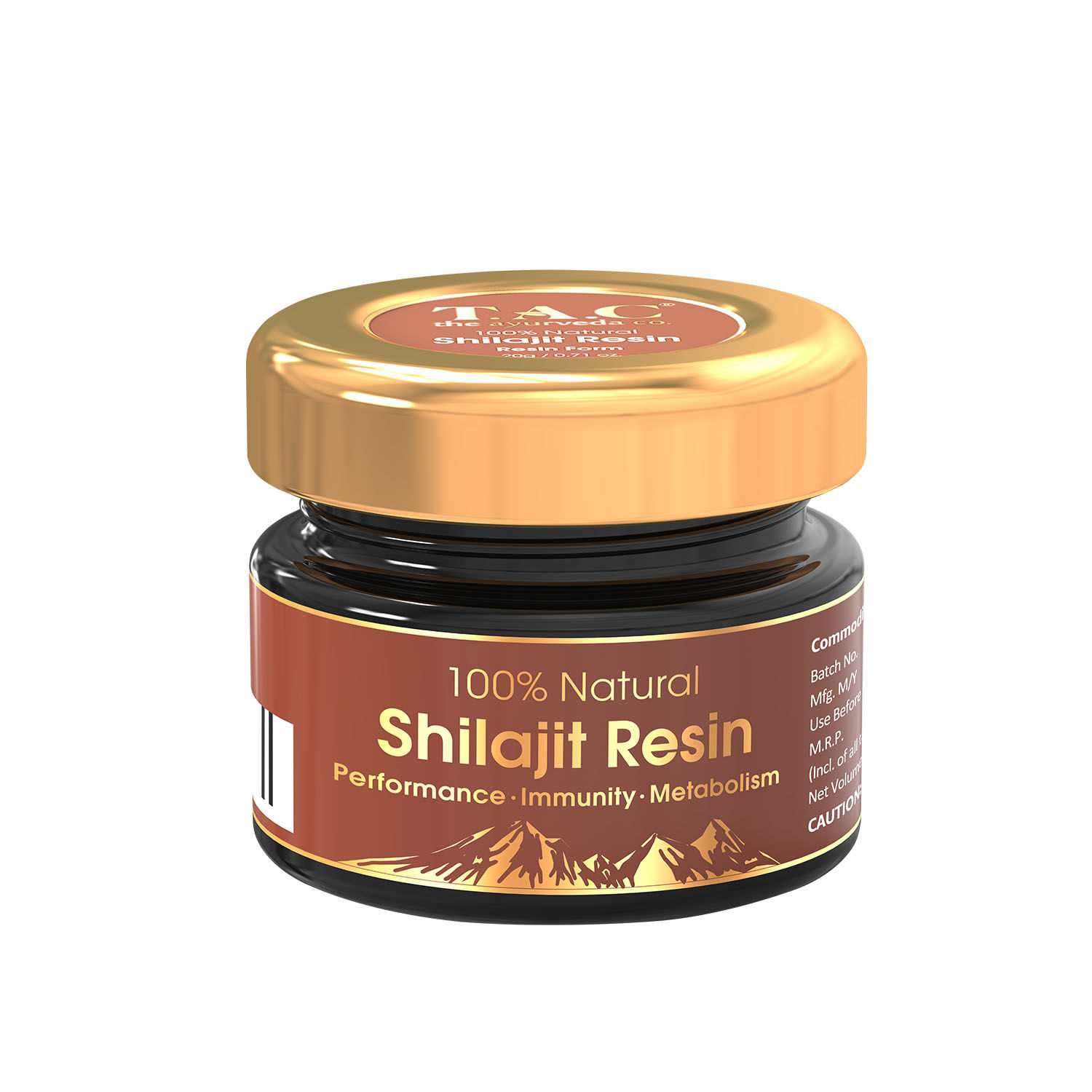 Buy TAC - The Ayurveda Co. 100% Natural Shilajit Resin for Immunity and Metabolism, 20gm - Purplle