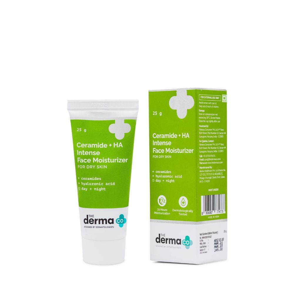 Buy The Derma co. Ceramide + HA Intense Face Moisturizer 25 g - Purplle