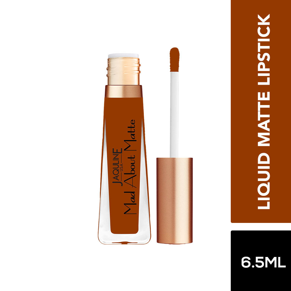 Buy Jaquline USA Mad About Matte Liquid Lipstick Coffee Date 6.5ml - Purplle