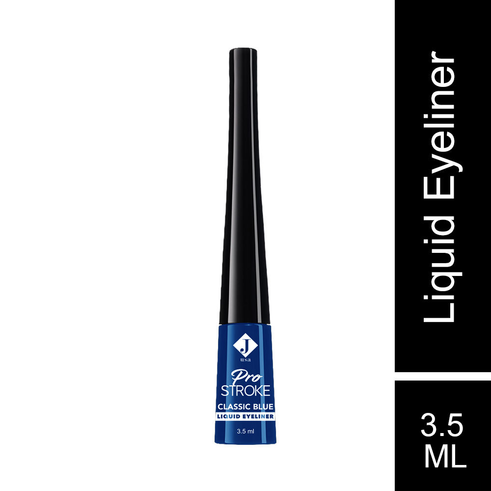 Buy Jaquline USA ProStroke Classic Blue Liquid Eyeliner 3.5ml - Purplle