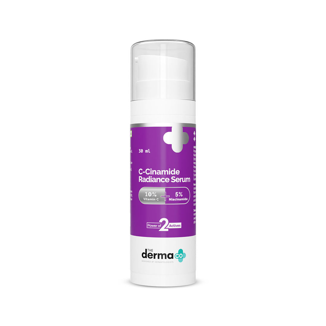 Buy The Derma co.C-Cinamide Radiance Serum With 10% Vitamin C & 5% Niacinamide for Glowing & Spotless Skin Kit- 30ml - Purplle