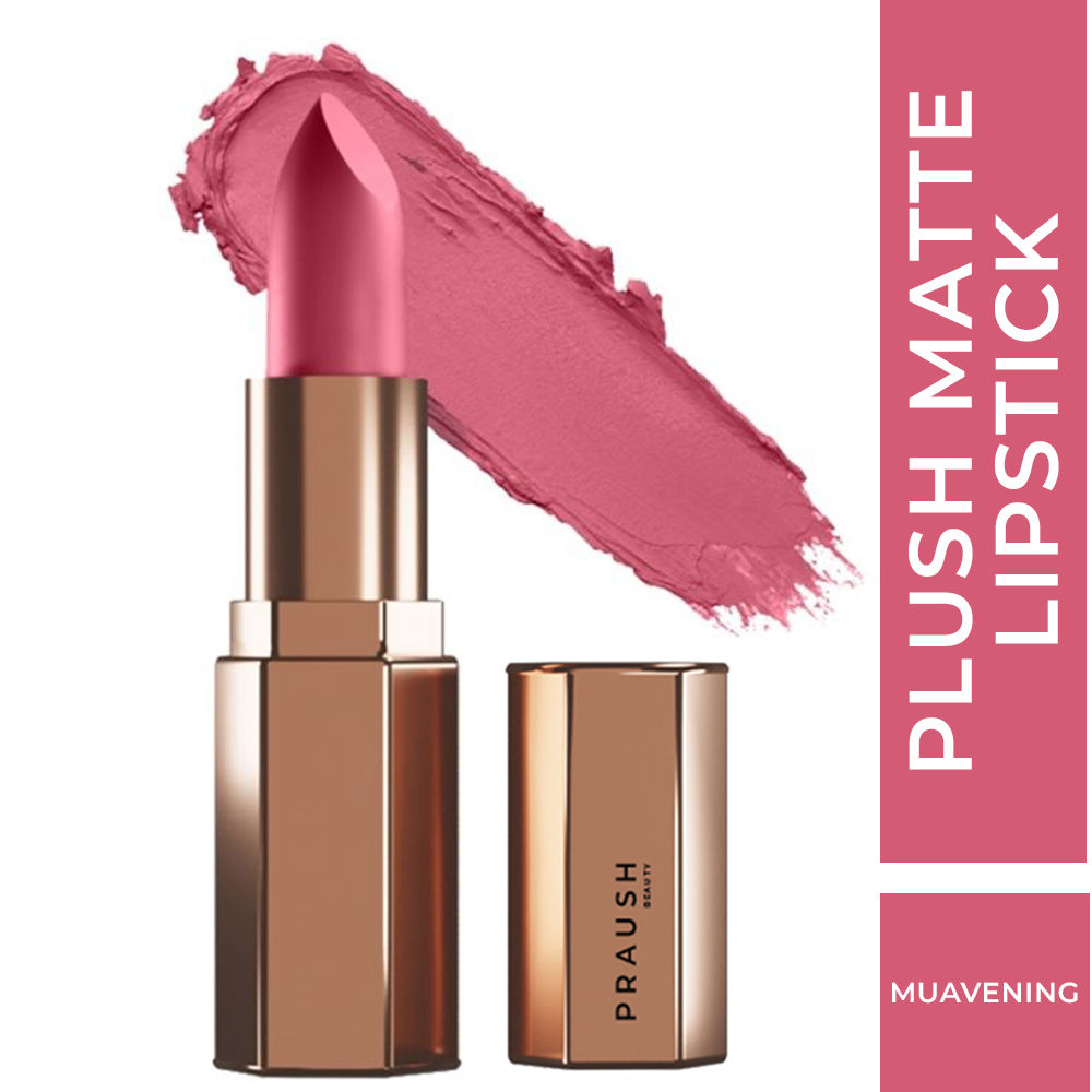 Buy Praush (Formerly Plume) Plush Matte Lipstick - Muavening - Purplle