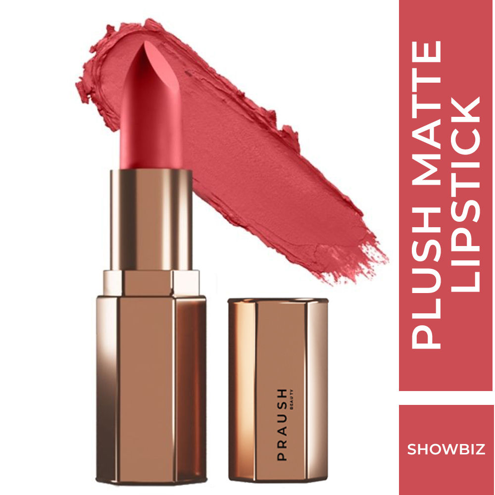 Buy Praush (Formerly Plume) Plush Matte Lipstick - Showbiz - Purplle