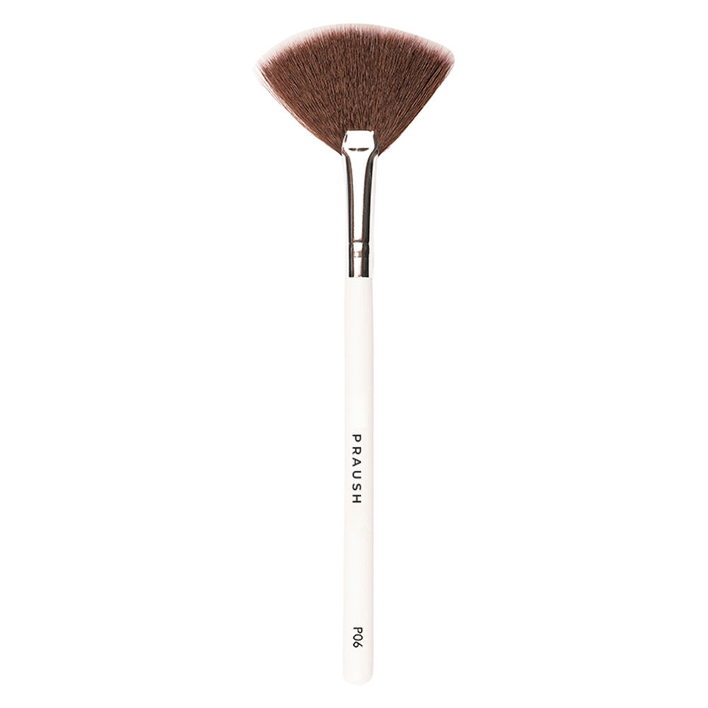 Buy Praush (Formerly Plume) Professional Highlighter Fan Brush - P06 - Purplle