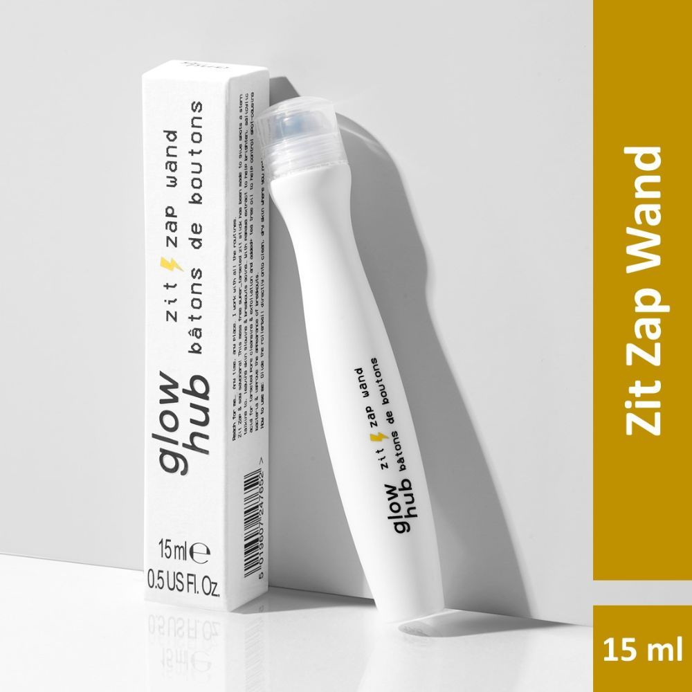 Buy Glow Hub | Zit Zap Wand | Salicylic Acid, Papaya Extract, Hyaluronic Acid, Tea tree oil - Purplle