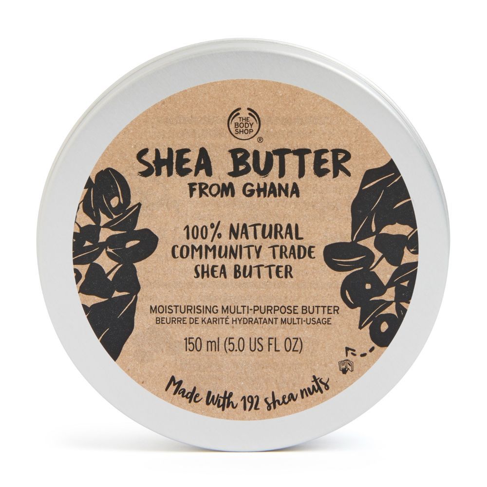Buy The Body Shop 100% Natural Shea Butter-150ML - Purplle