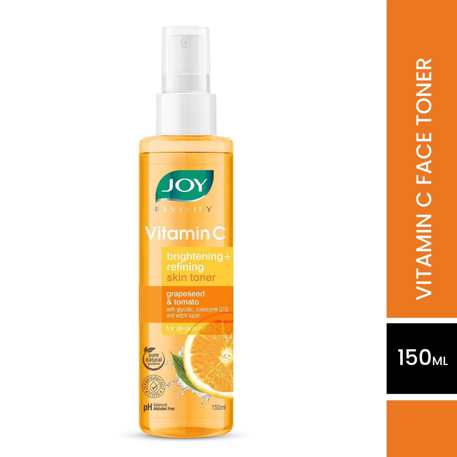 Buy Joy Revivify Vitamin C & Brightening + refining Skin Toner 150 ml - Purplle
