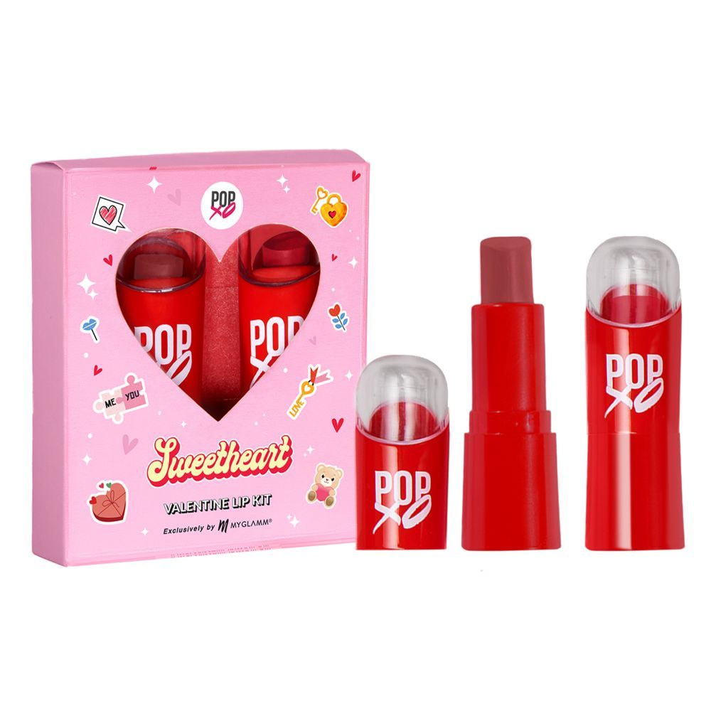 Buy MyGlamm POPxo Sweetheart Lipstick Kit-Keeper, BBG-2X4gm - Purplle