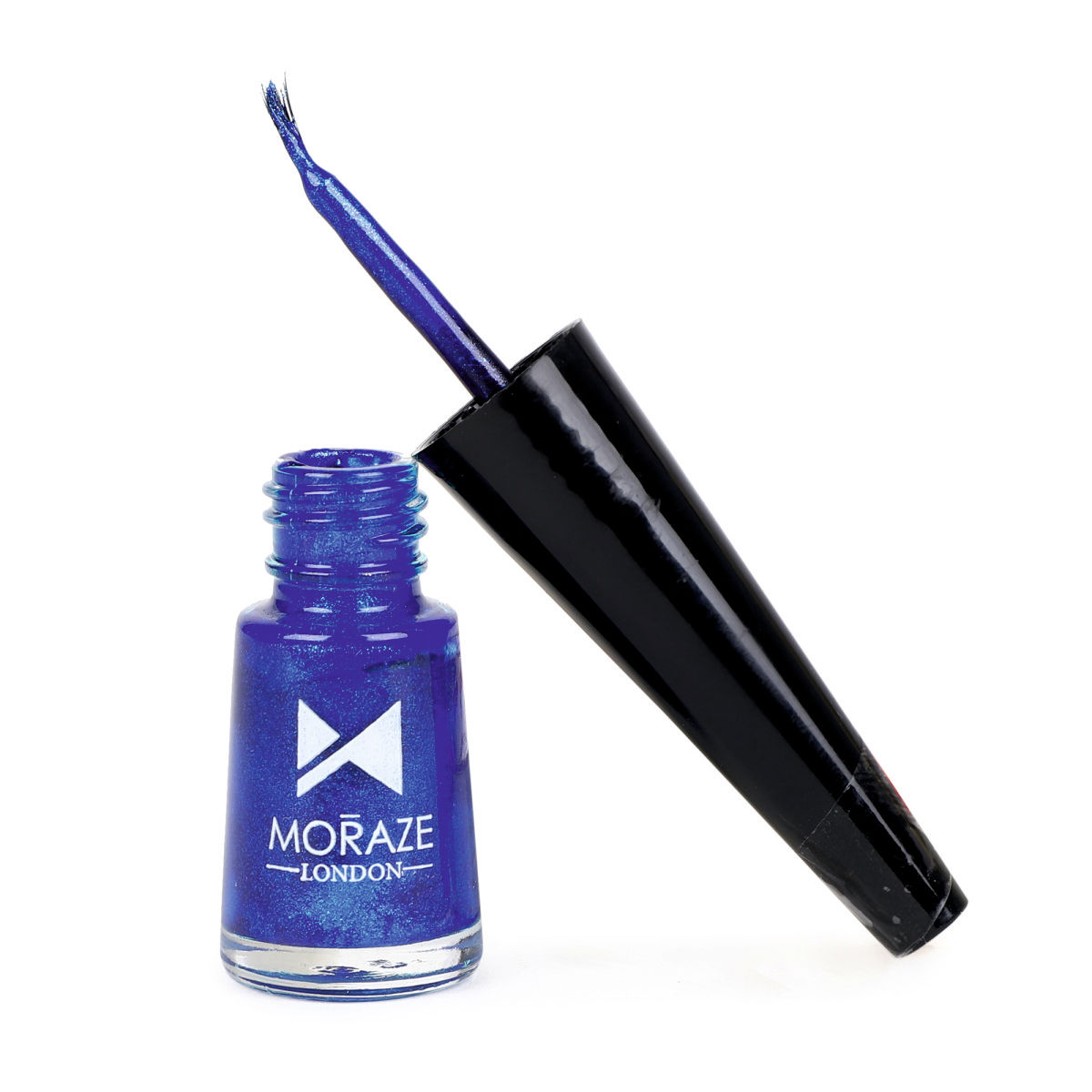 Buy Moraze Blue Glittery Colored Eyeliner, Waterproof, Smudge Proof, Long Lasting - Purplle