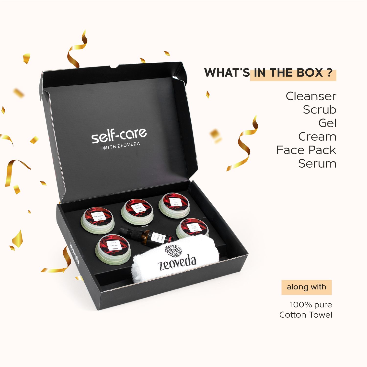 Zeoveda Glowing Dew Skin Whitening Facial Kit for Men & Women in