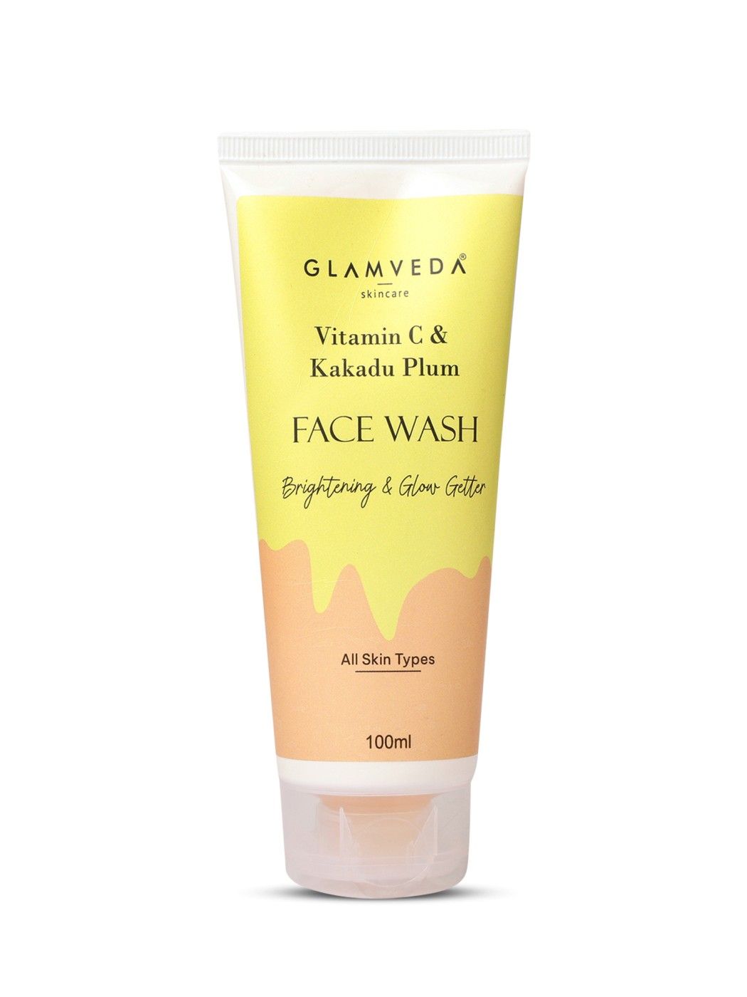 Buy Glamveda Vitamin C & Kakadu Plum Brightening Face Wash - Purplle