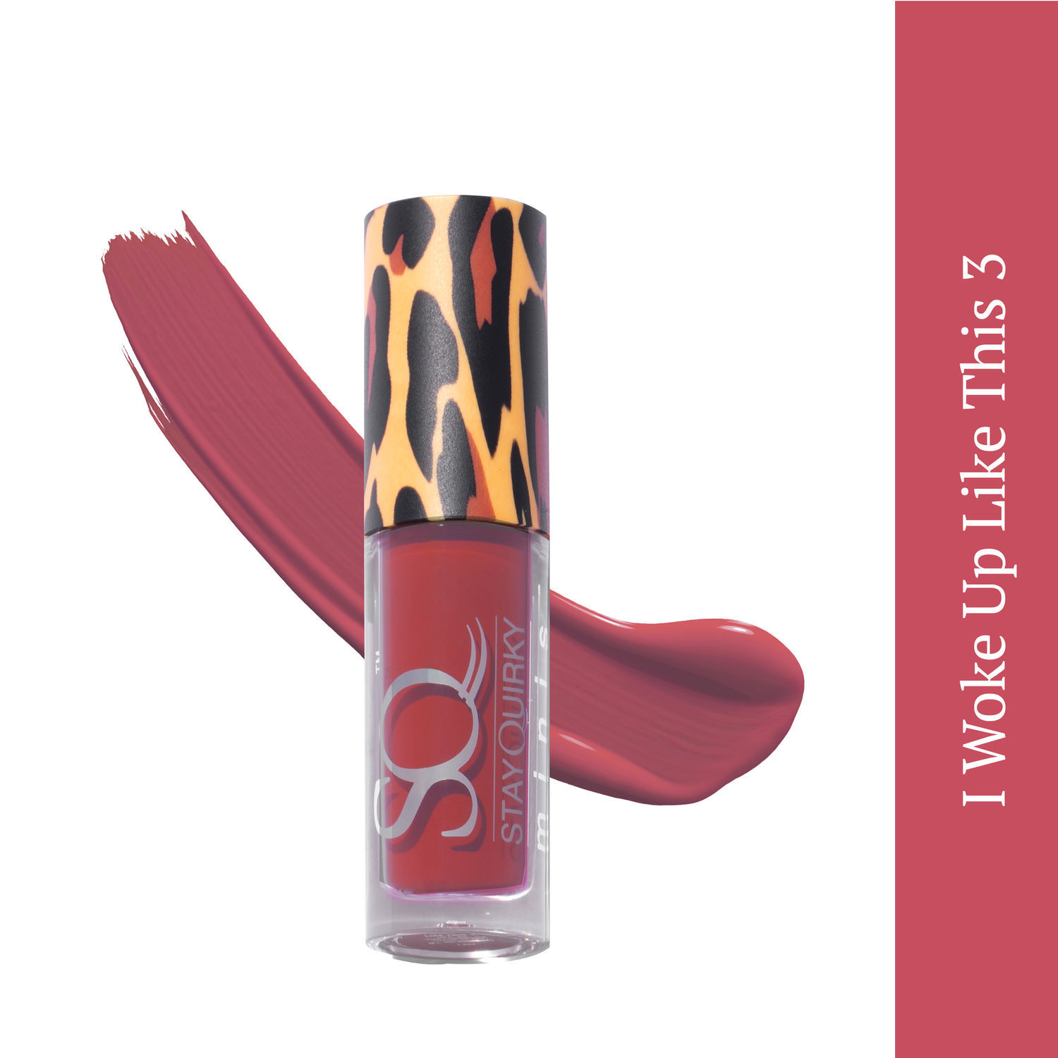 Buy Stay Quirky Mini Liquid Lipstick Brown - I Woke Up Like This 3 | Highly Pigmented | Non-drying | Long Lasting | Easy Application | Water Resistant | Transferproof | Smudgeproof (1.6 ml) - Purplle