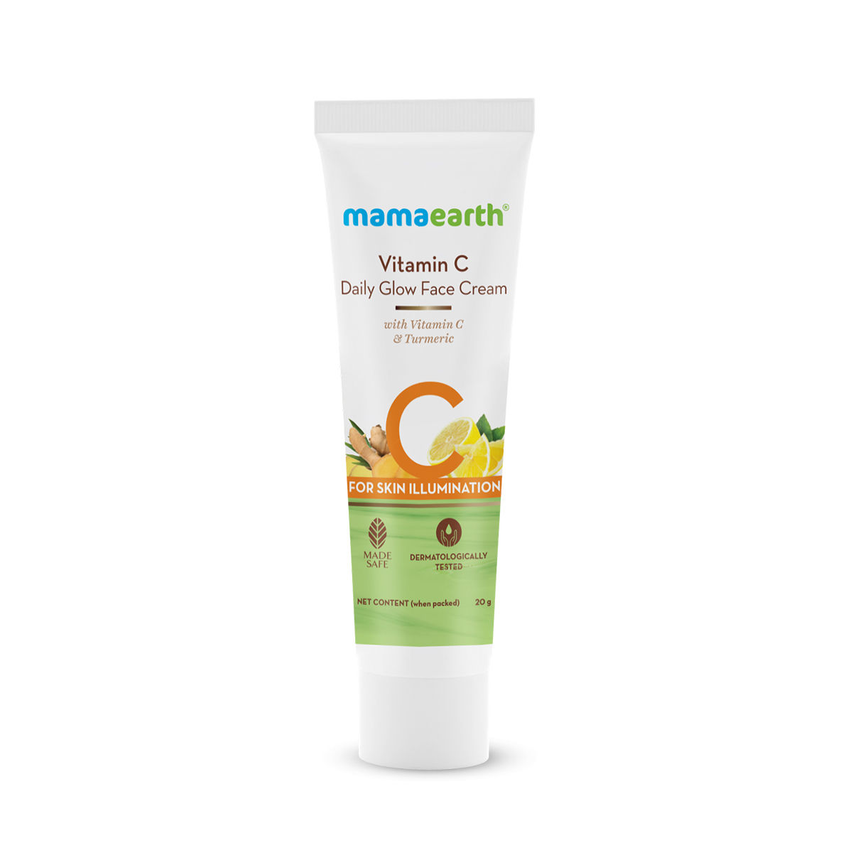 Buy Mamaearth Vitamin C Daily Glow Face Cream With Vitamin C & Turmeric for Skin Illumination - 20 g - Purplle