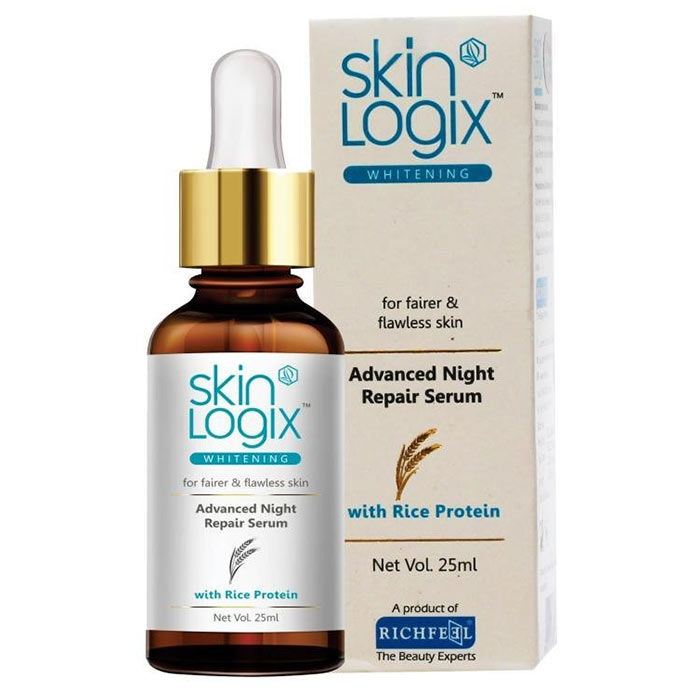 Buy Richfeel Skin Logix Advance Whitening Night repair Serum (25 ml) - Purplle