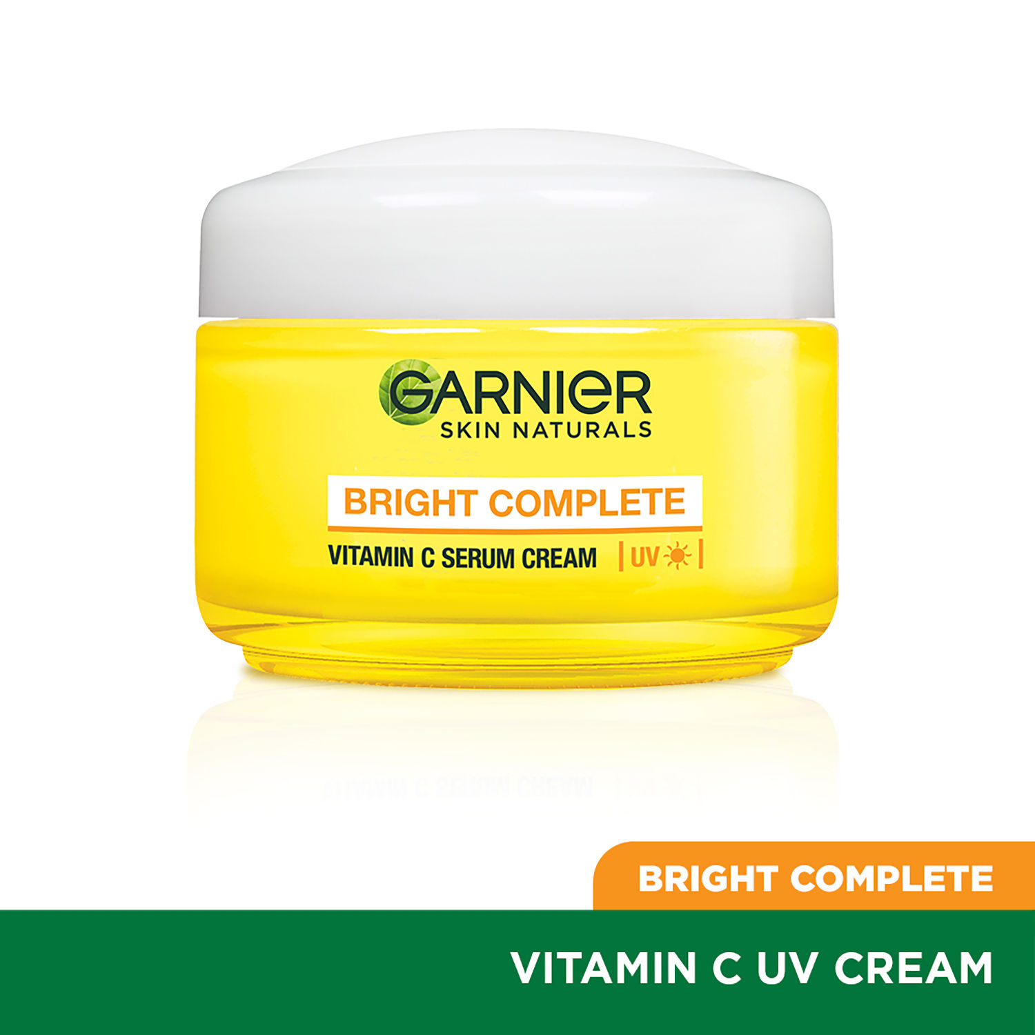 Buy Garnier Skin Naturals Bright Complete Vitamin C Serum UV Cream, Vitamin C Day Cream for Sun Protection and Skin Brightening - Suitable For all Skin Types, 45g - Purplle