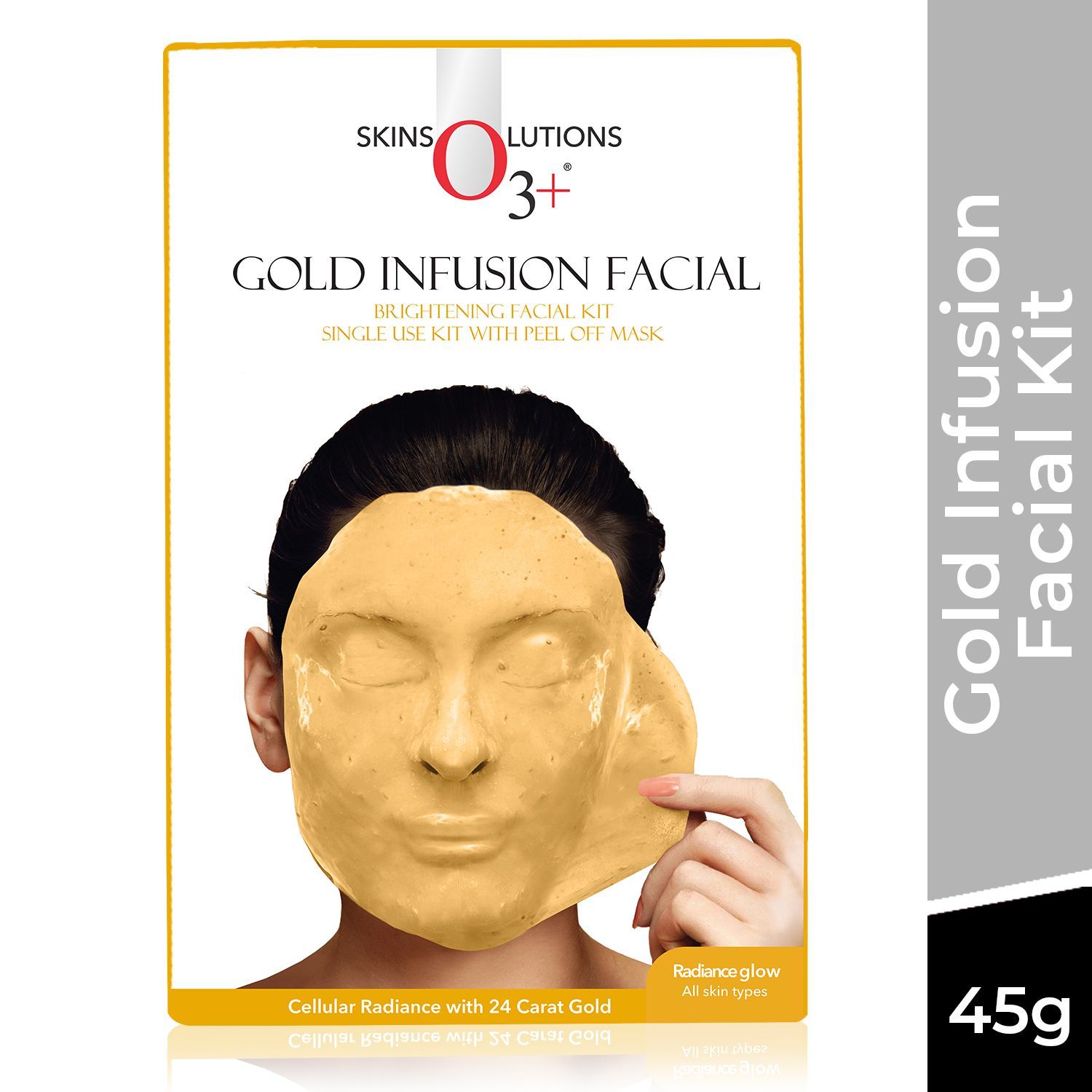 Buy O3+ Gold Infusion Facial Kit - Purplle