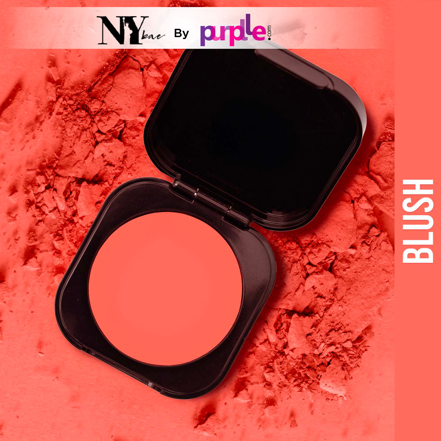 Buy NY Bae Sunset Skyline Blush - Coral Sunset 06 (5 g) | Coral | Matte Finish | Rich Colour | Blendable | Multipurpose | Travel Friendly - Purplle