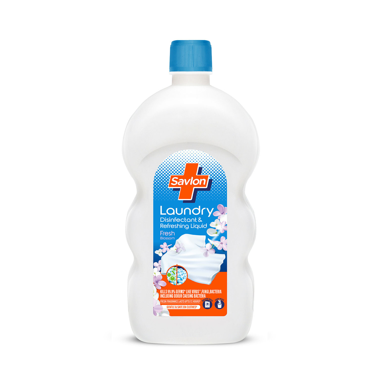 Buy Savlon Laundry Disinfectant & Refreshing Liquid 1000ml| After Detergent Wash|Kills germs on clothes|Fresh fragrance lasts upto 72 hrs|Safe on clothes, Natural - Purplle