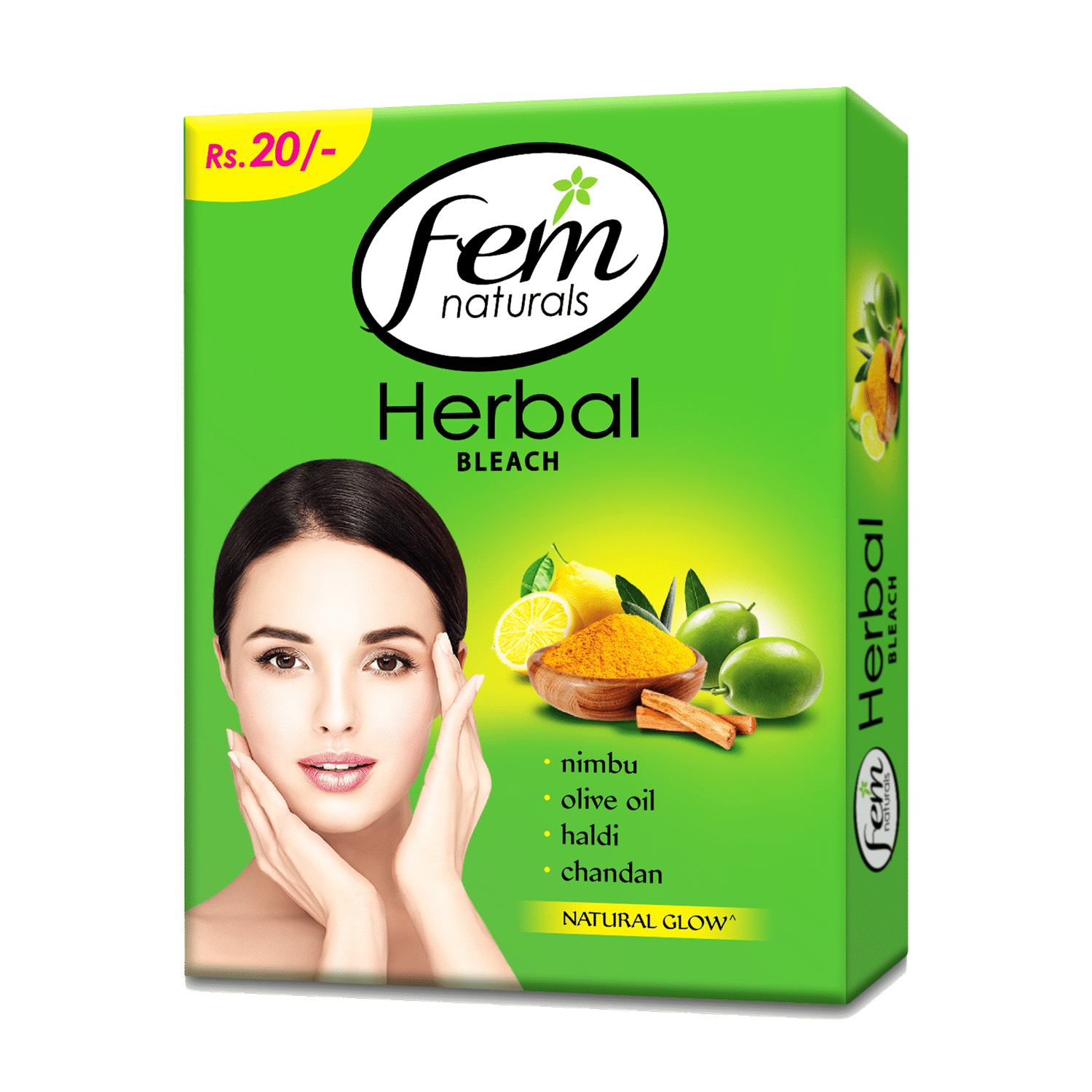 Buy Fem Fairness Naturals Herbal Bleach (8 g) - Purplle