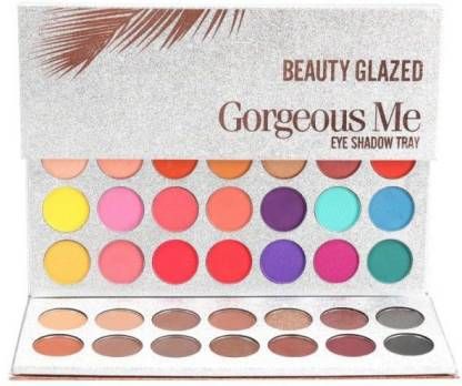 Buy Beauty Glazed Gorgeous Me Eye Shadow Tray 63 Color - 63*1.8g - Purplle