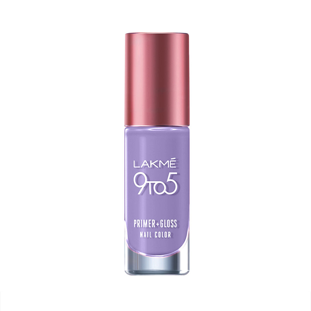 Buy Lakme 9to5 P+G Nail Lush Lavender - Purplle