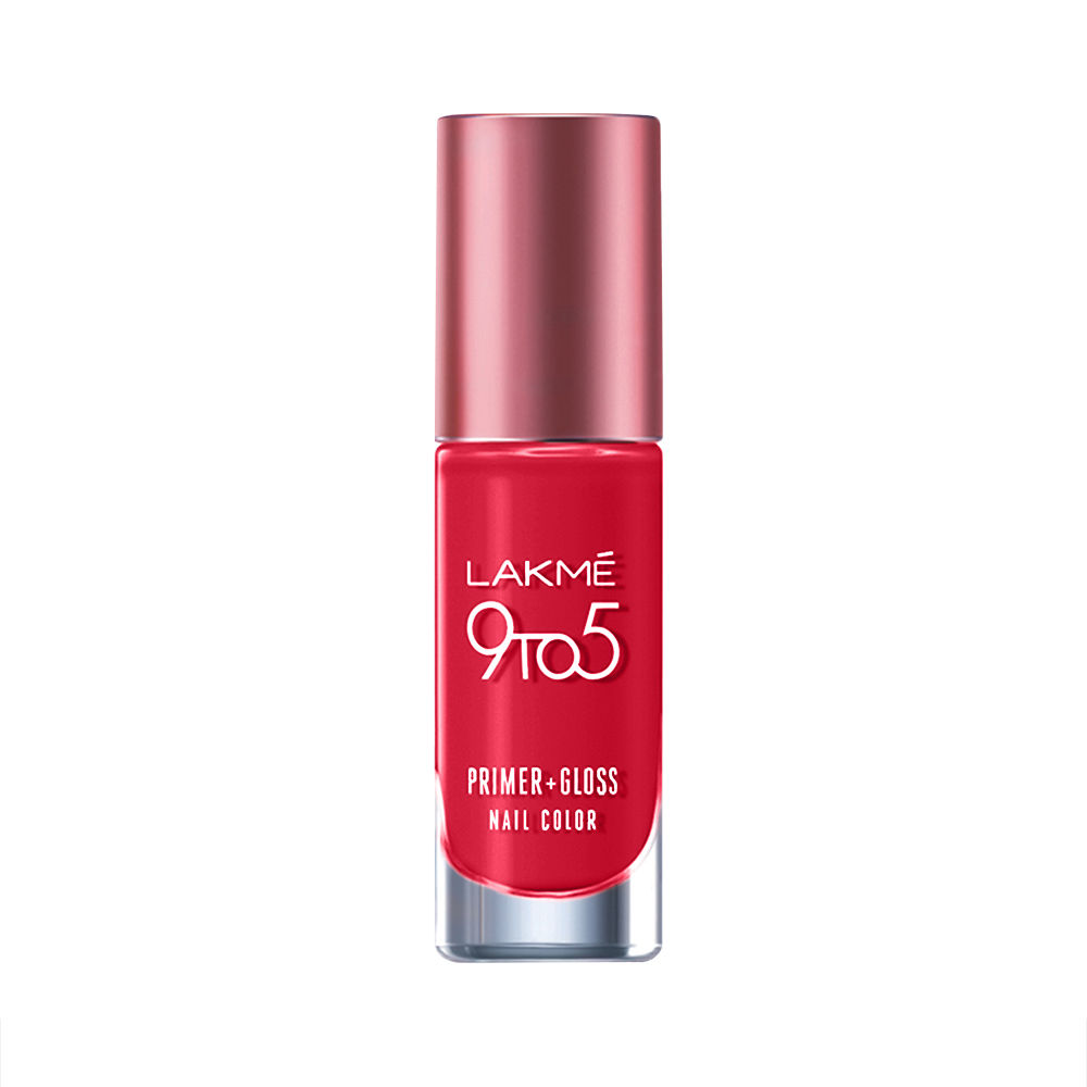 Buy Lakme 9to5 P+G Nail Perky Pink - Purplle