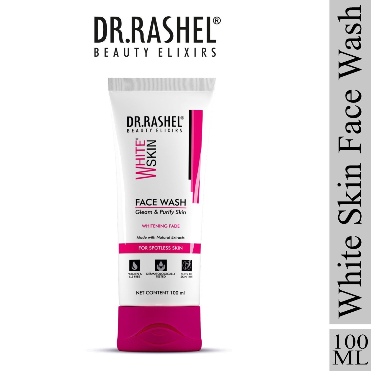 Buy Dr.Rashel White Skin Face Wash (100ml) - Purplle