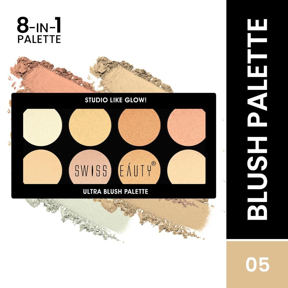 Buy Swiss Beauty Ultra Blush Palette 05 - Purplle