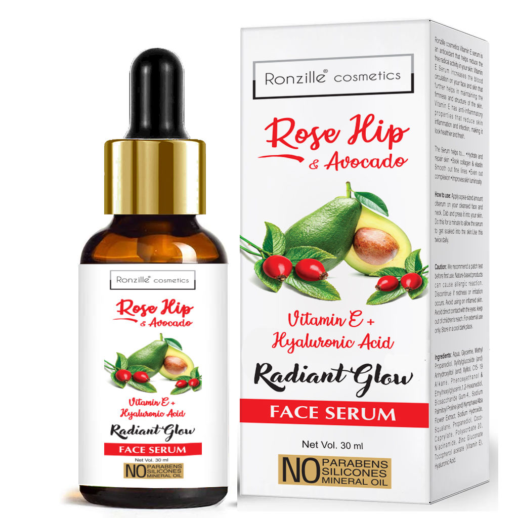 Buy Ronzille Rosehip & Avocado Age Defining Face Serum Fast Absorption -30 Ml - Purplle