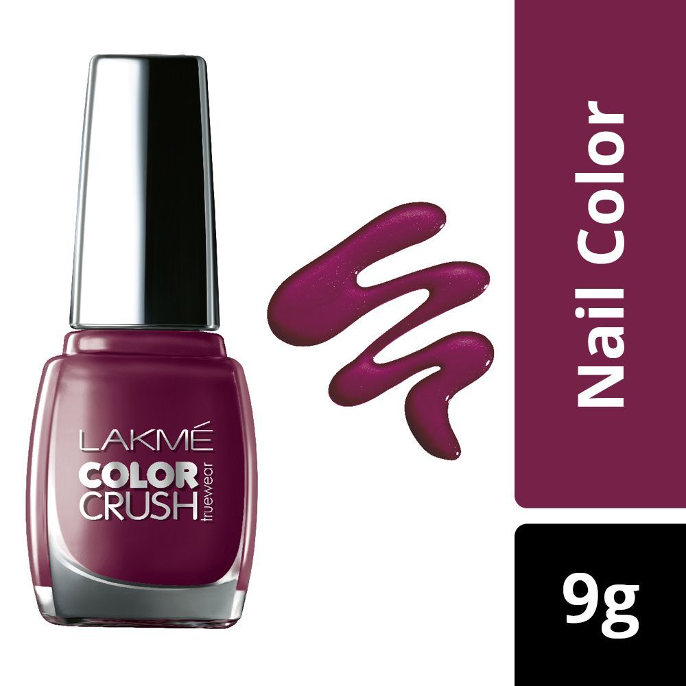 Buy Lakme True Wear Color Crush Nail Color Reds 25 (9 ml) - Purplle