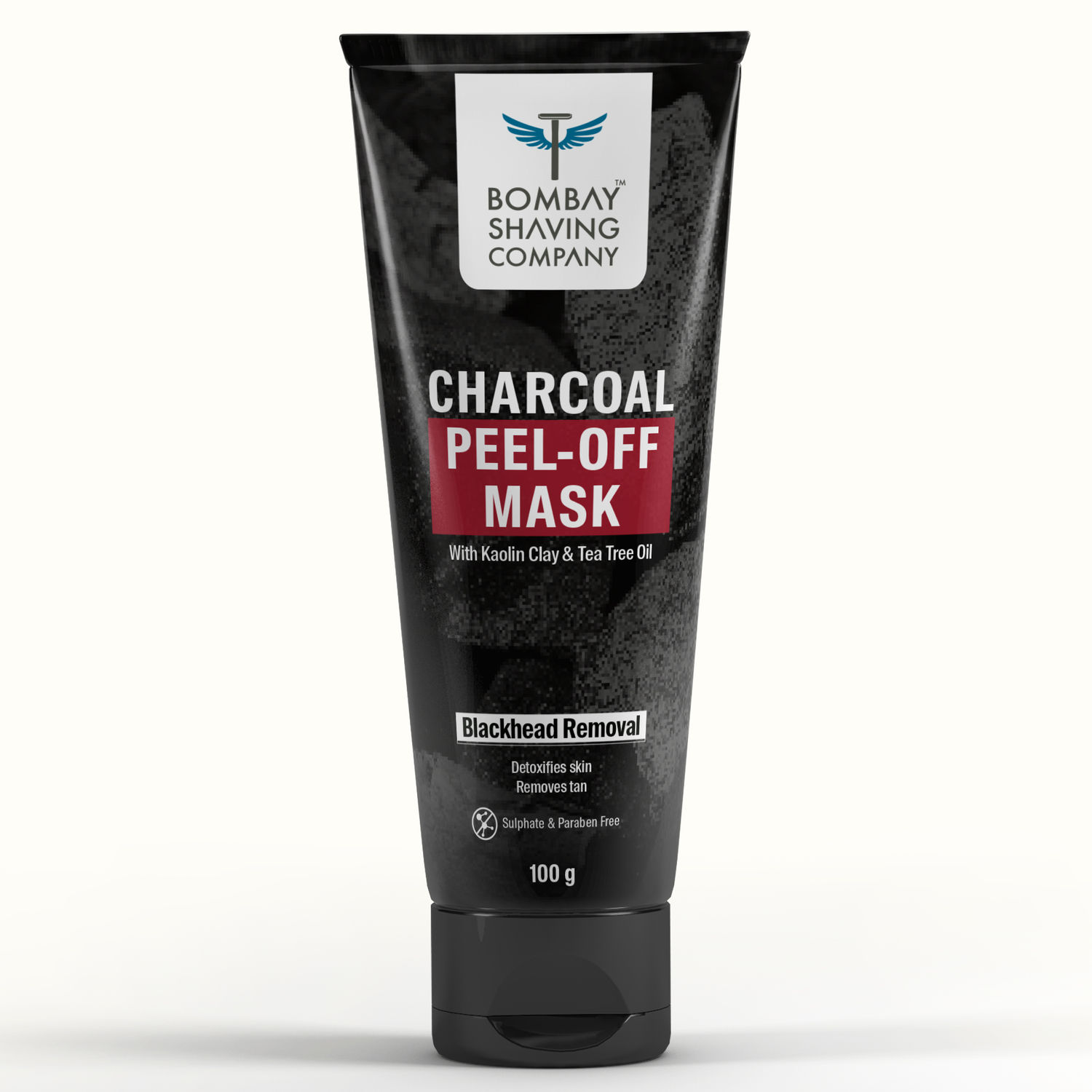 Buy Bombay Shaving Company Activated Charcoal Peel Off Mask, 100g | Fights pollution - Purplle
