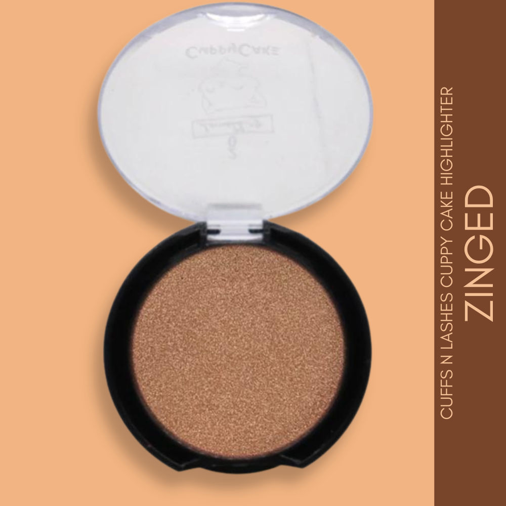 Buy Cuffs N Lashes Cuppy Cake Highlighter Palette, Zinged - Purplle