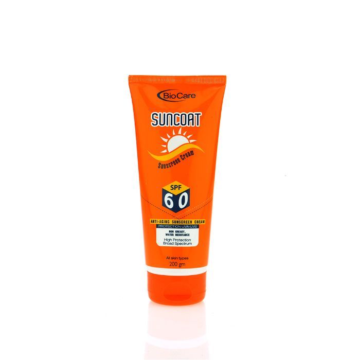 Buy Gemblue Biocare Suncoat Sunscreen Cream SPF60, 200ml - Purplle