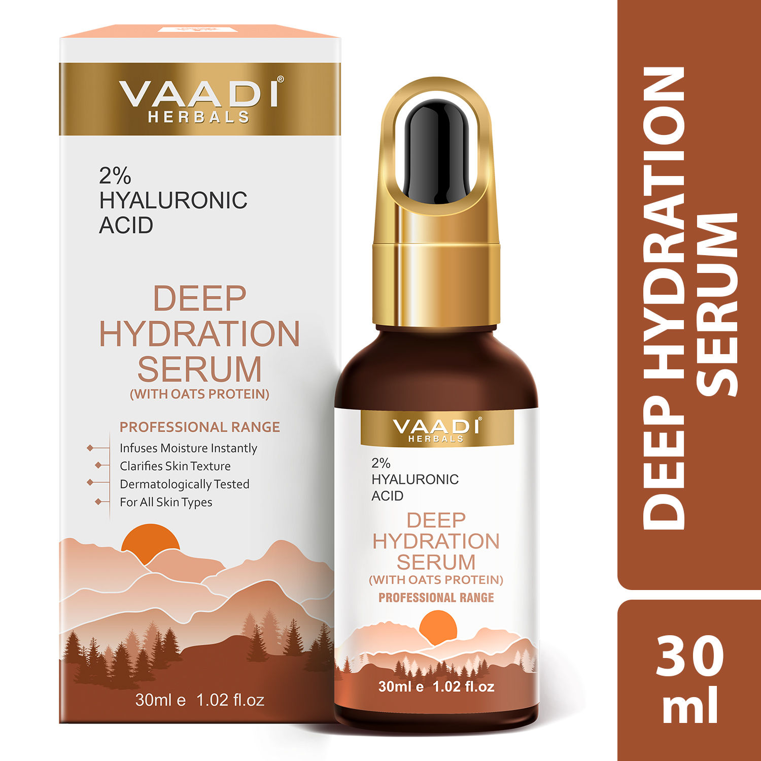 Buy Vaadi Herbals Deep Hydration Serum With 2% Hyaluronic Acid & Oats Protein - Purplle