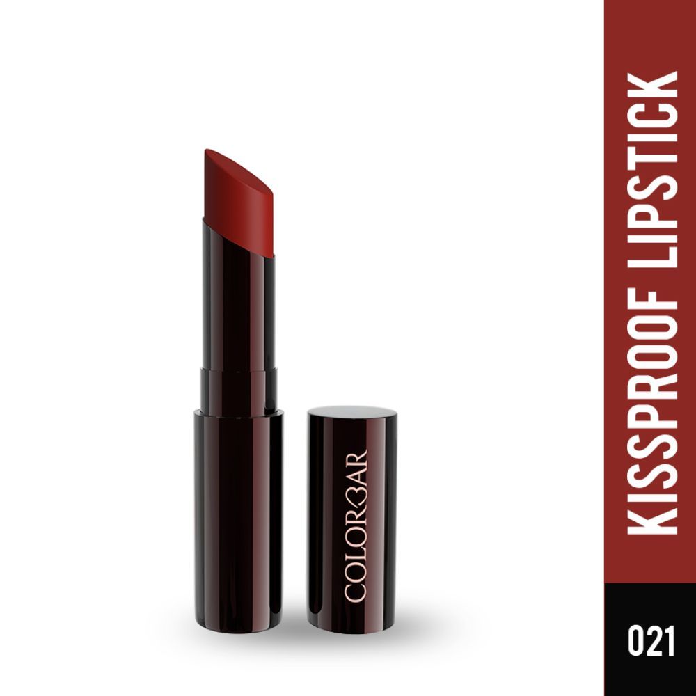 Buy Colorbar Kissproof Lipstick-Sizzing Red - 021 3gm - Purplle