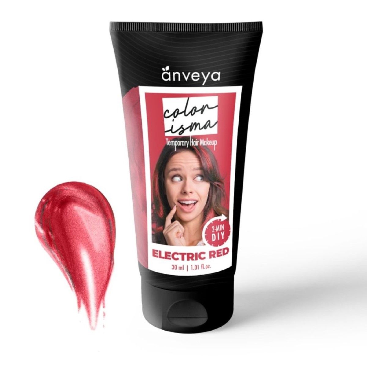 Buy Anveya Colorisma Electric Red, 30ml - Purplle