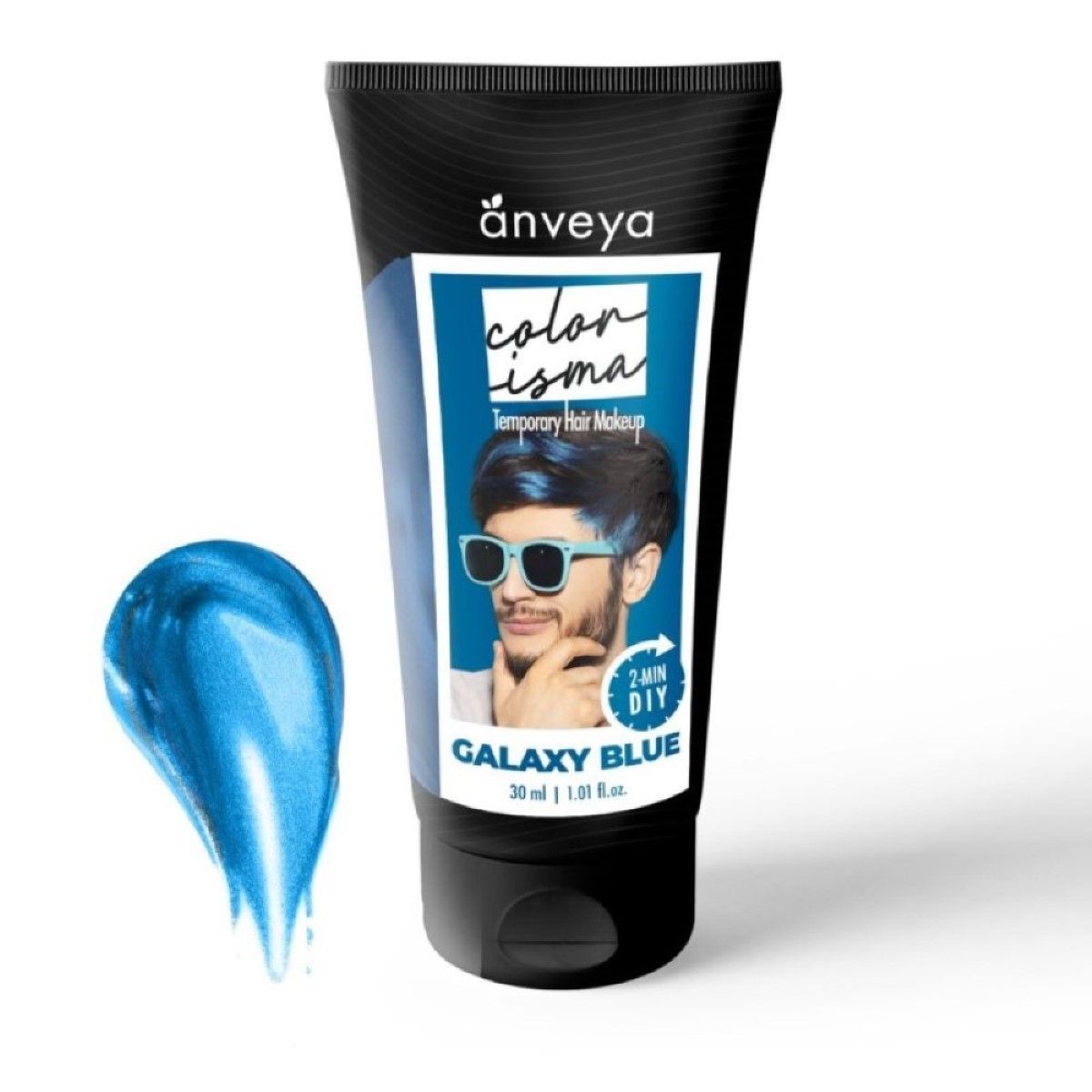 Buy Anveya Colorisma Galaxy Blue, 30ml - Purplle